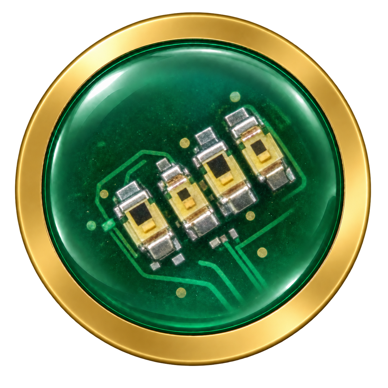 HALM® Chip Duo - Zlatá strana (Čchi)