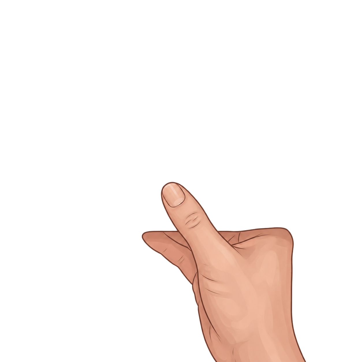 Masáž rukou pro bod LU 7